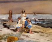 温斯洛荷默 - Children on the Beach